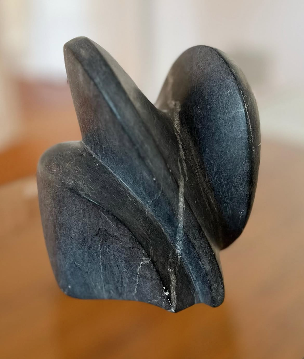 Cleft Soapstone Sculpture